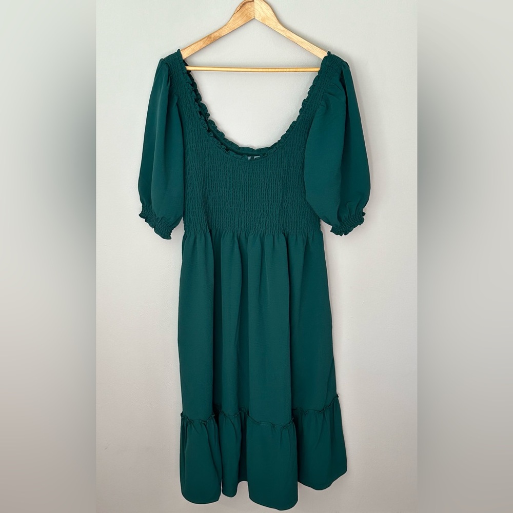 Hill House Home 
The Louisa Nap Dress - Botanical Garden Crepe / XL